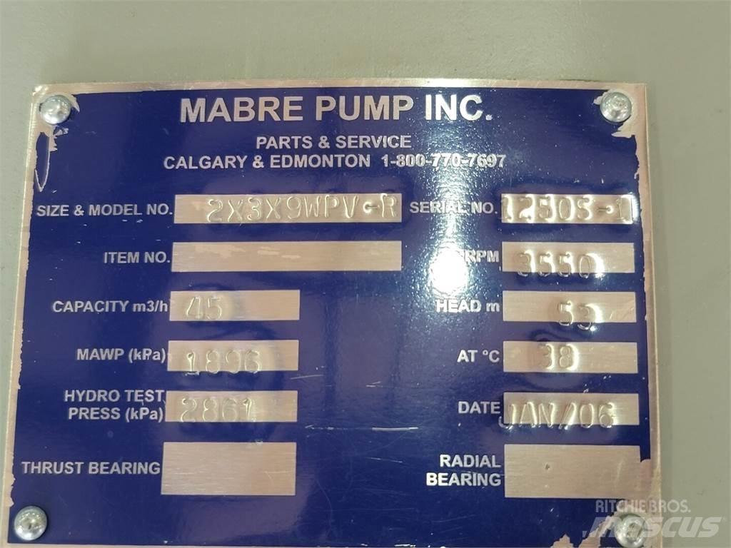  MABRE PUMP WPV-R Su pompalari