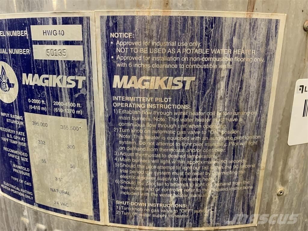  MAGIKIST HWG40 Isıtma ve çözme ekipmanı