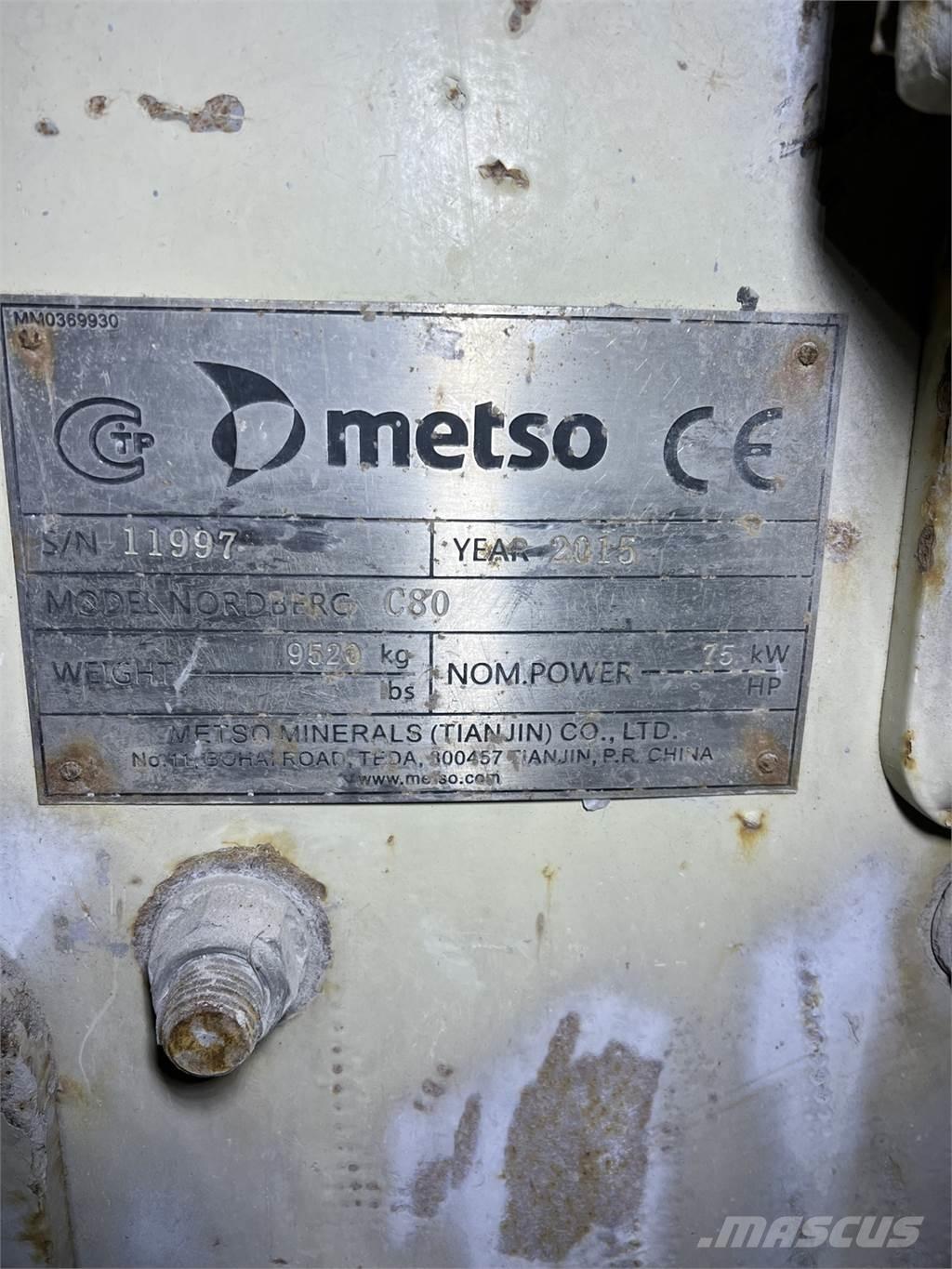 Metso C80 Kırıcılar