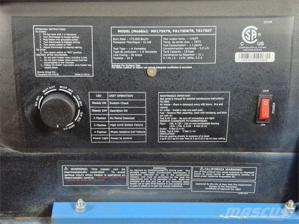 MR HEATER MH175KTR Diger