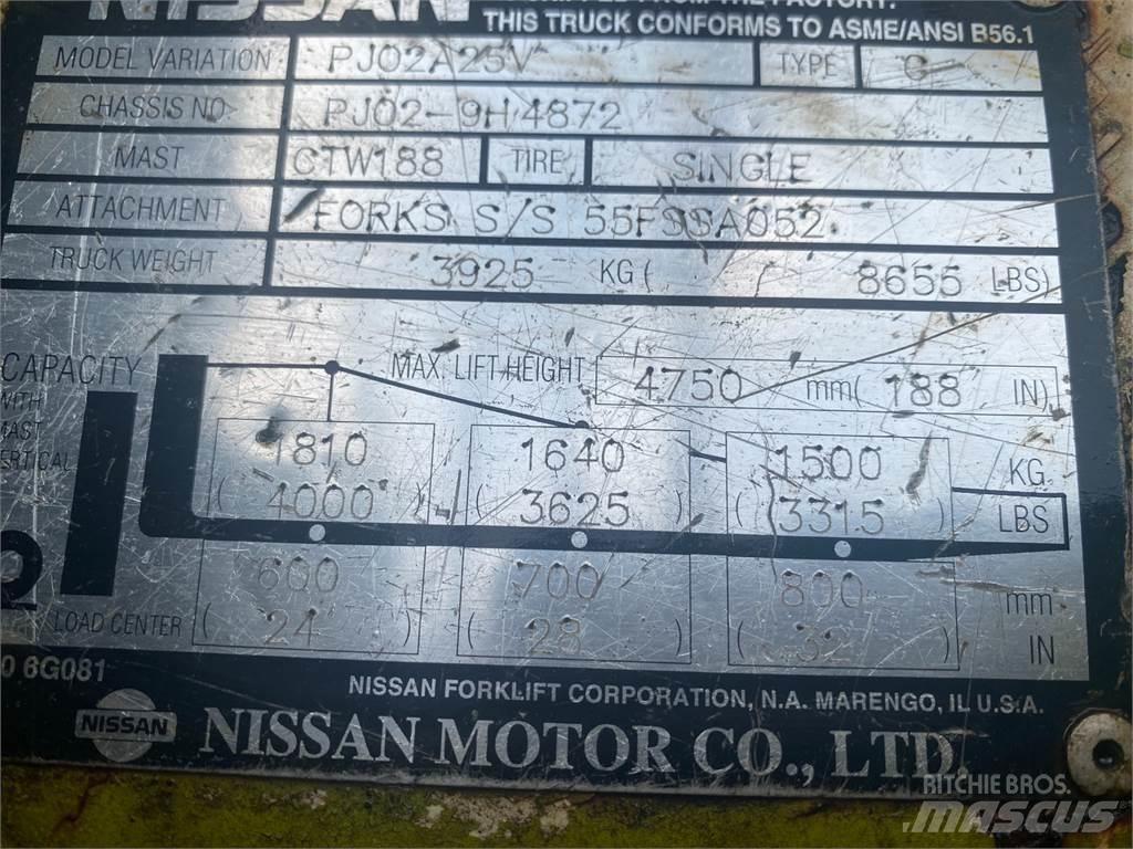 Nissan PJO2A25V Diger