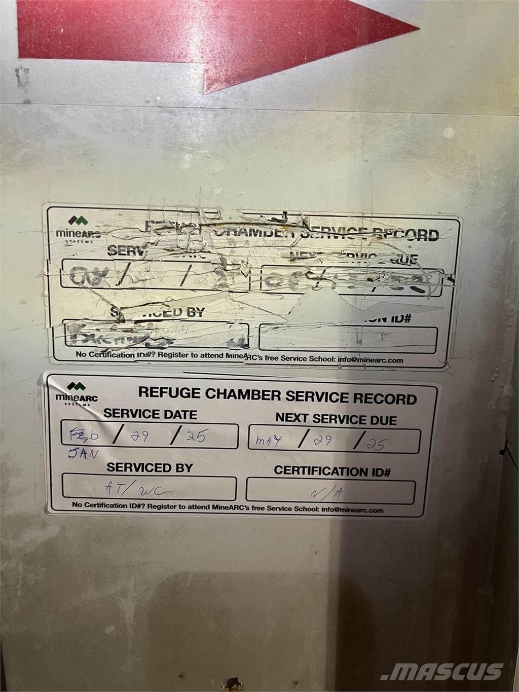  NORTH FRINGE 2015 Diğer Yer Altı Ekipmanları