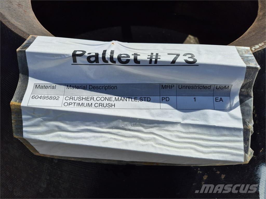  OPTIMUM CRUSH Diğer Yer Altı Ekipmanları