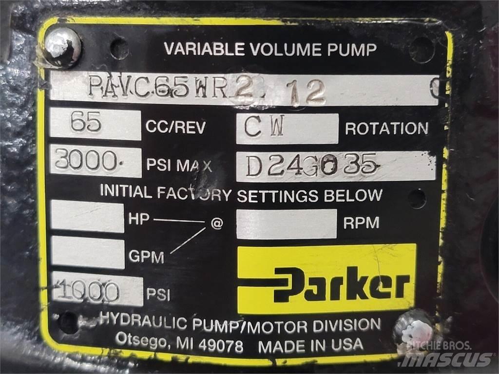 Parker PAVC65WR2 Su pompalari
