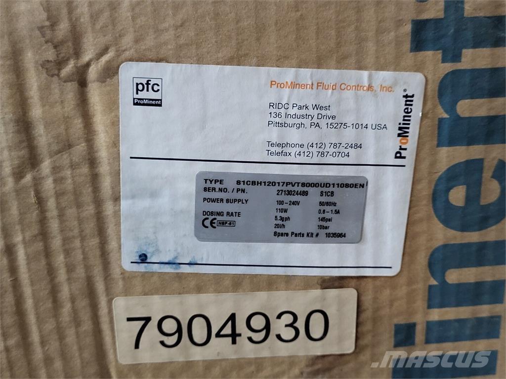  PROMINENT S1CB Su pompalari