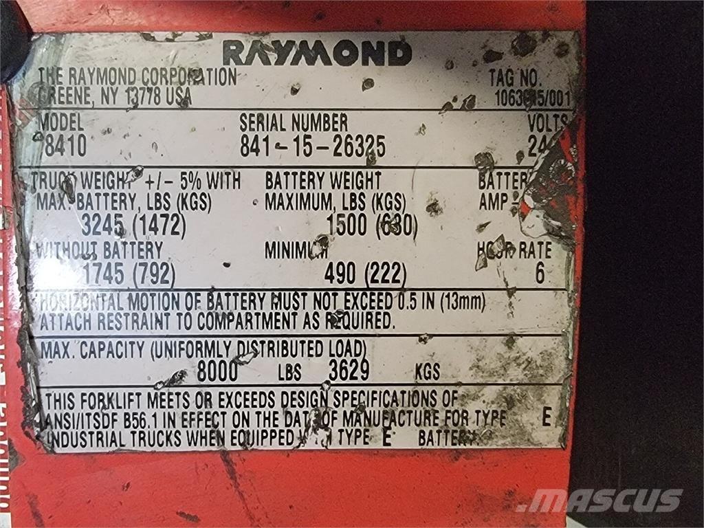 Raymond 8410 Diger