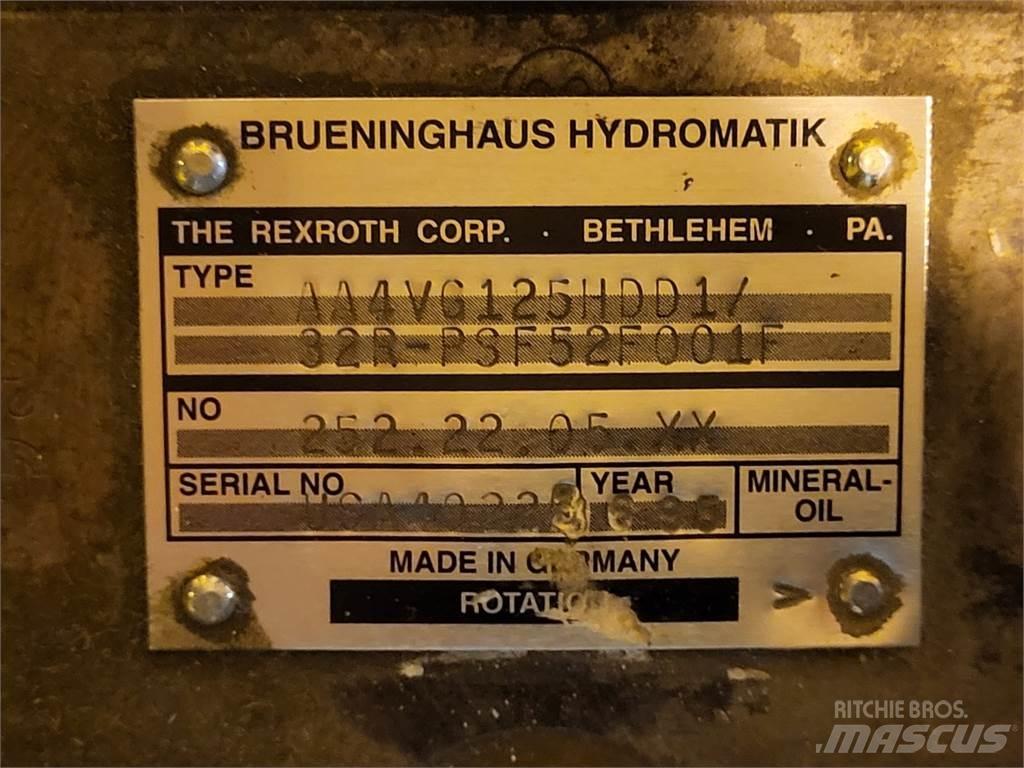 Rexroth A4VG125HDD1 Su pompalari