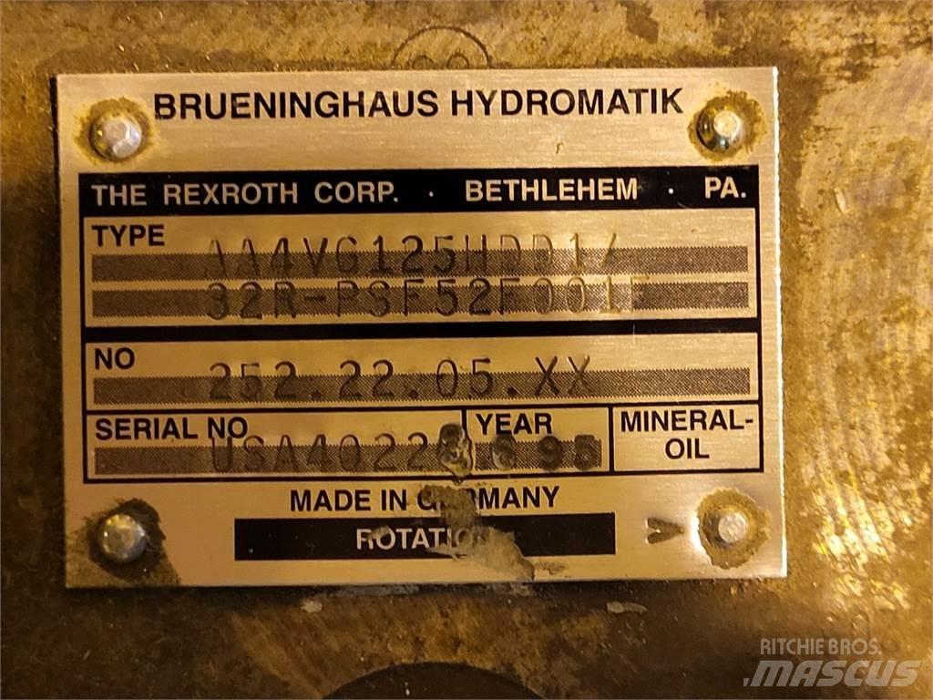 Rexroth A4VG125HDD1 Su pompalari
