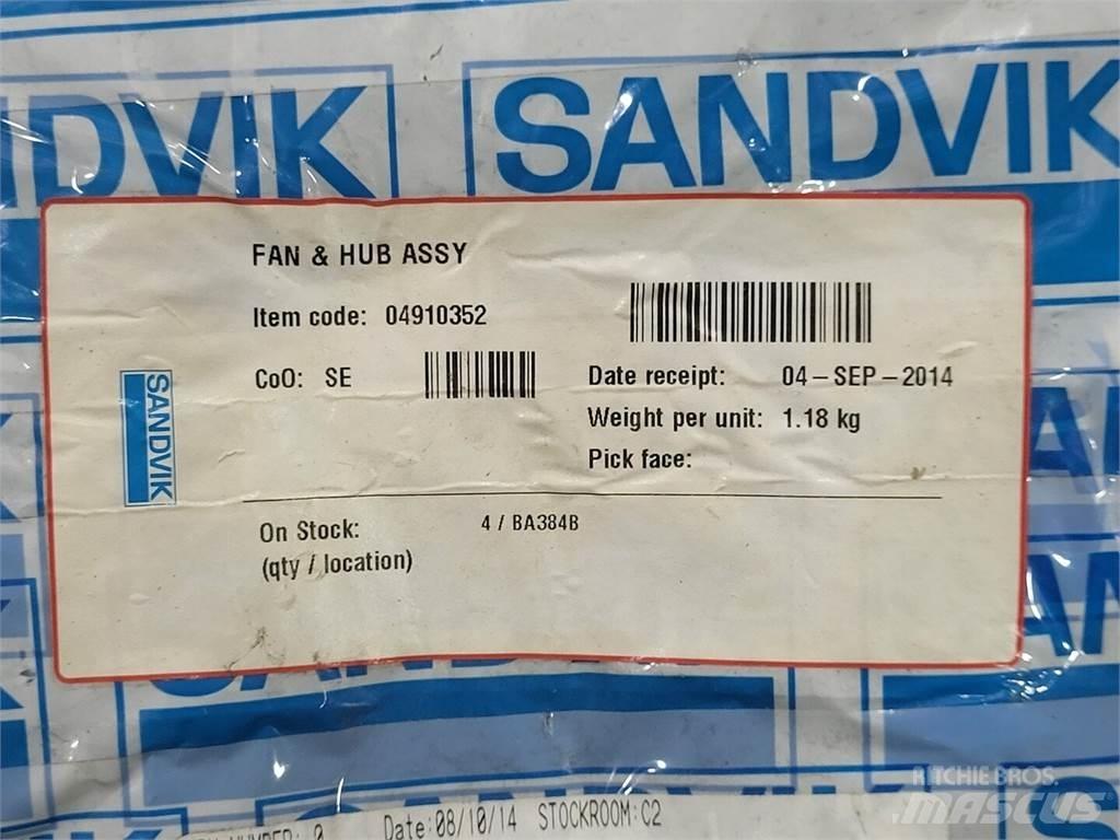 Sandvik 04910352 Diger parçalar