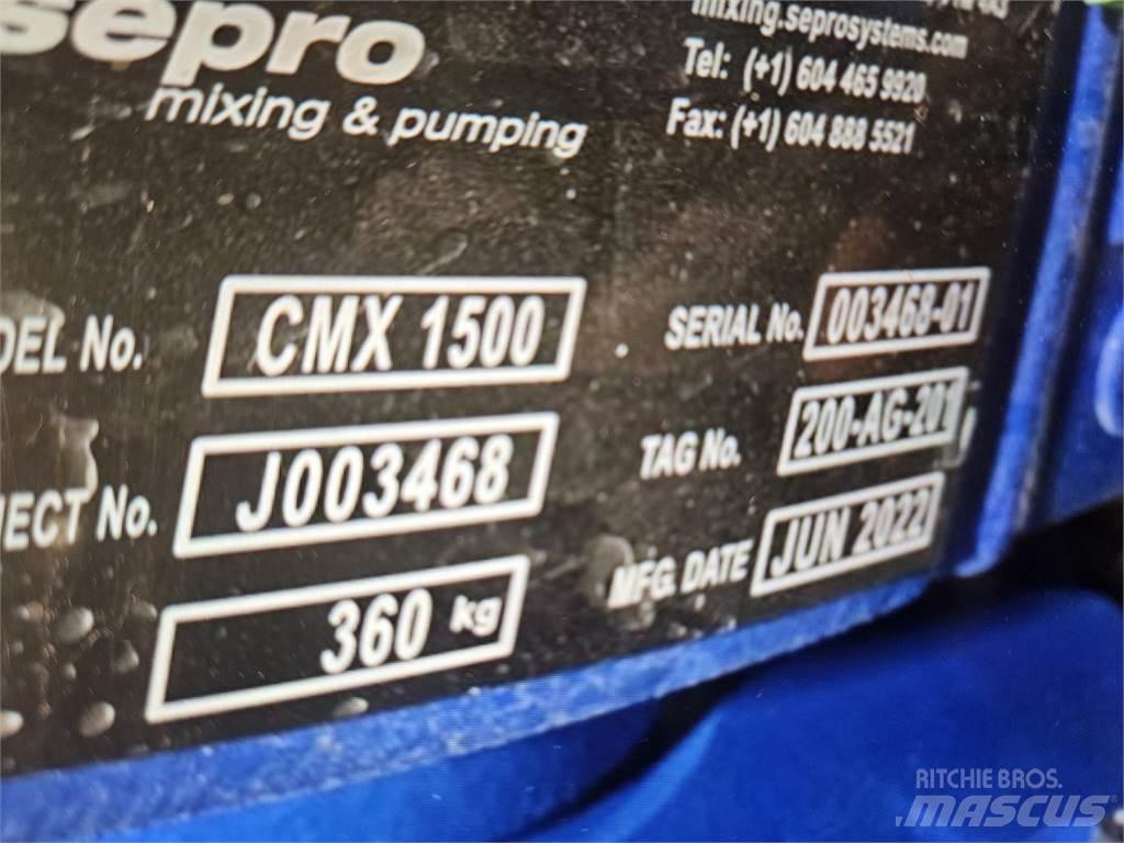  SEPRO CMX1500 Su pompalari