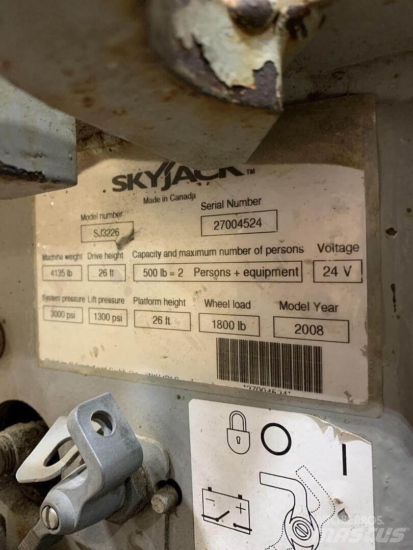 SkyJack SJIII 3226 Makasli platformlar