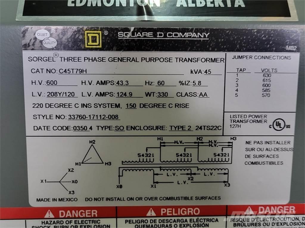  SQUARE D C45T79H Diger