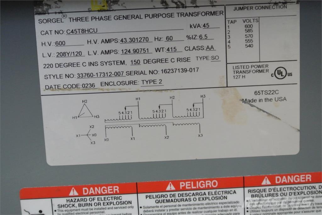  SQUARE D C45T8HCU Diger