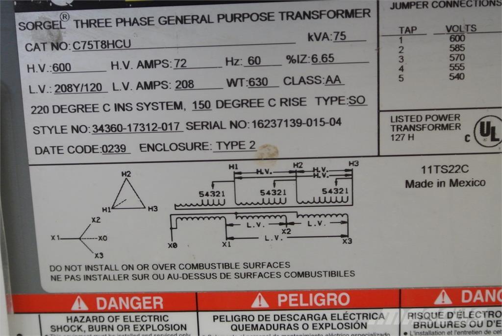  SQUARE D C75T8HCU Diger