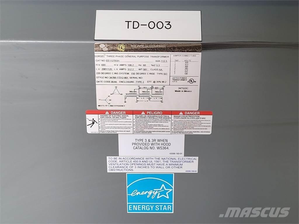  SQUARE D EE112T65H Diger