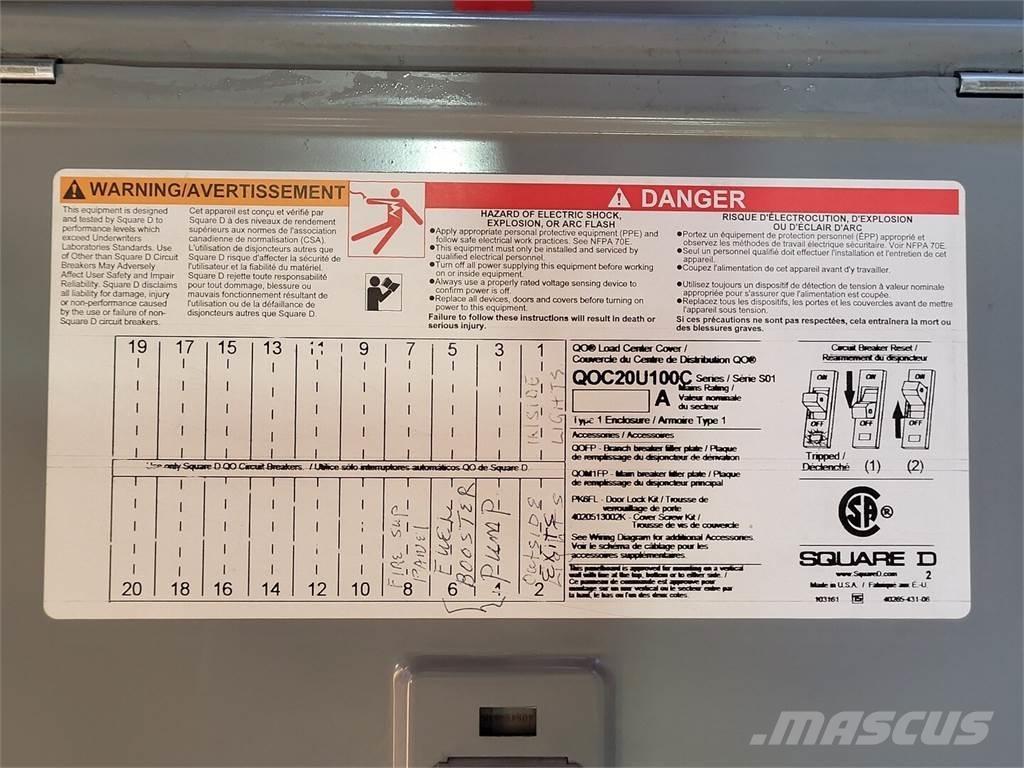  SQUARE D QOC20U100C Diger