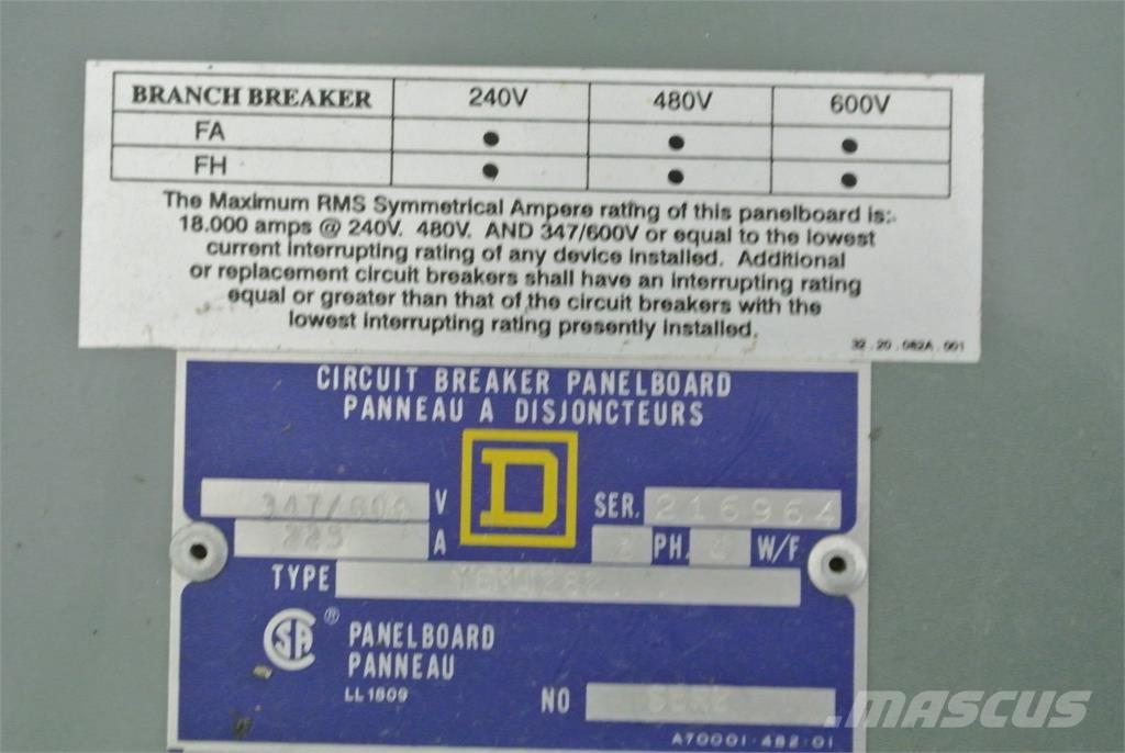  SQUARE D YBM4282 Diger
