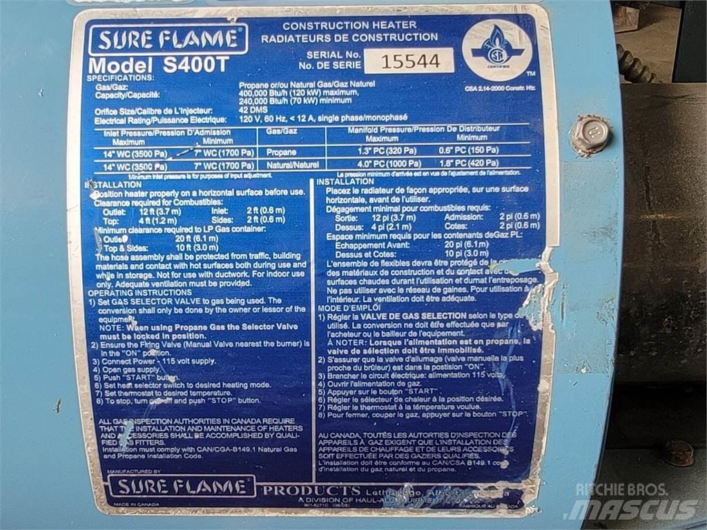  SURE FLAME S400T Isıtma ve çözme ekipmanı