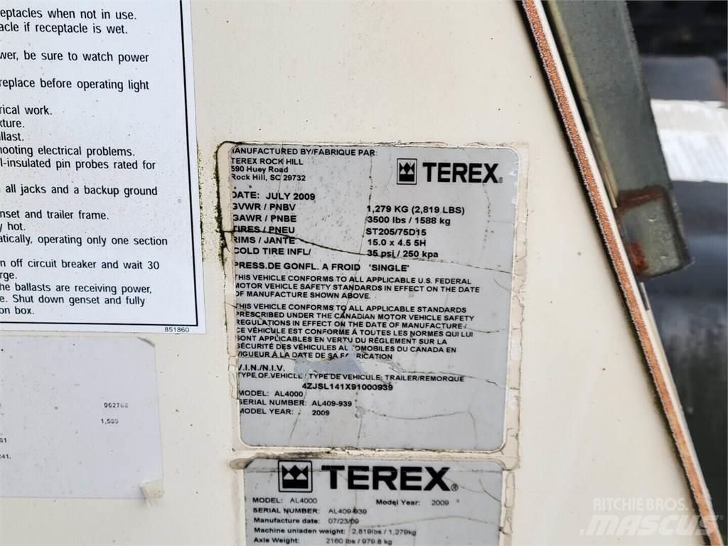Terex AL4000 Diger parçalar