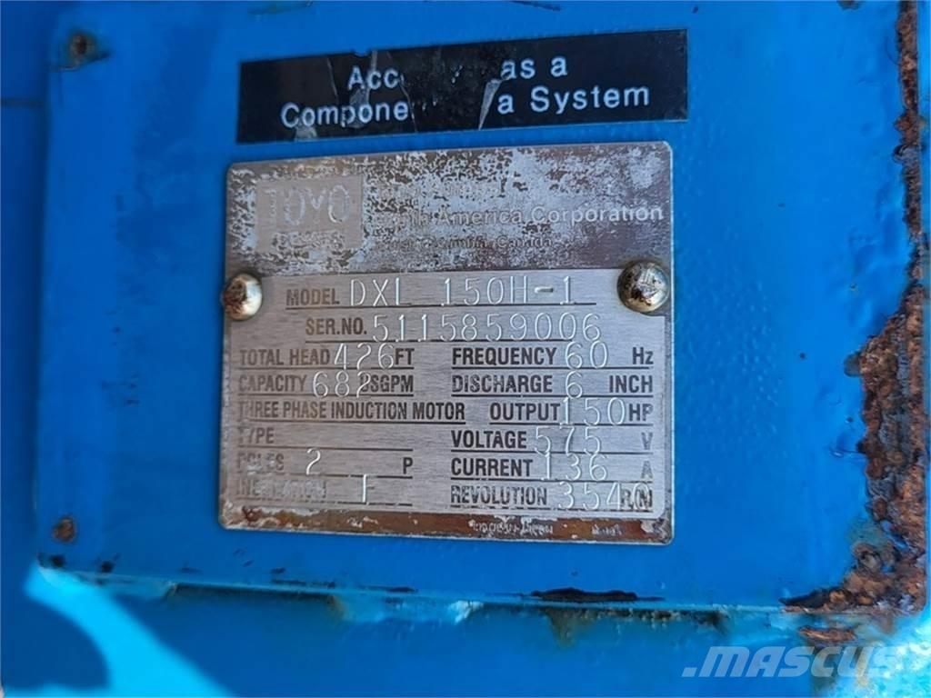 Toyo DXL 150H-1 Su pompalari