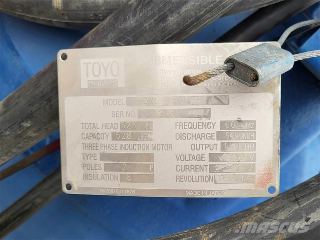 Toyo DXL 150H-2 Su pompalari