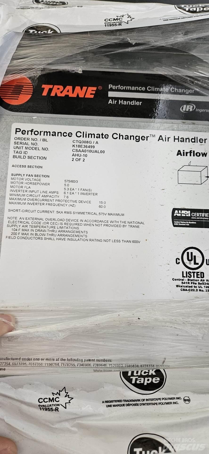 Trane CSAA010UAL00 Isıtma ve çözme ekipmanı