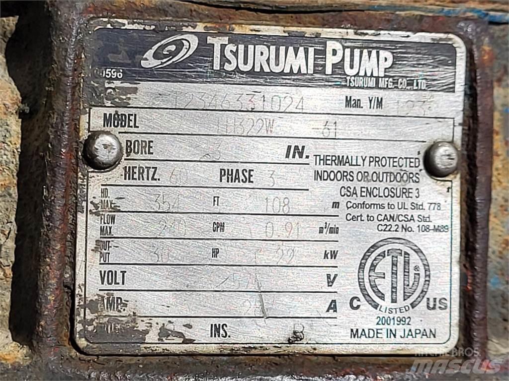 Tsurumi LH322W Su pompalari