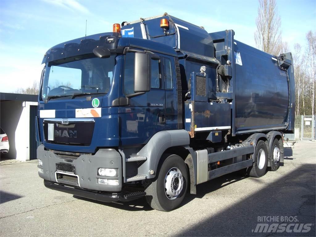 MAN 26360FNLL / RECHTSGEST. Atik kamyonlari