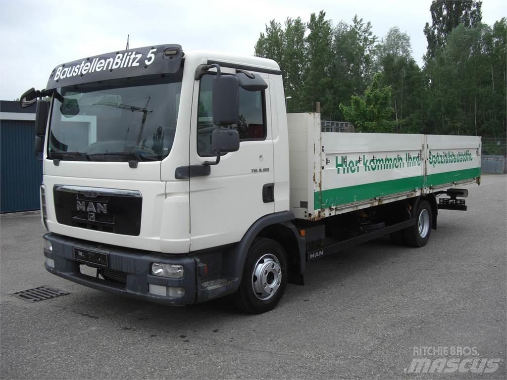 MAN 8180L Flatbed kamyonlar