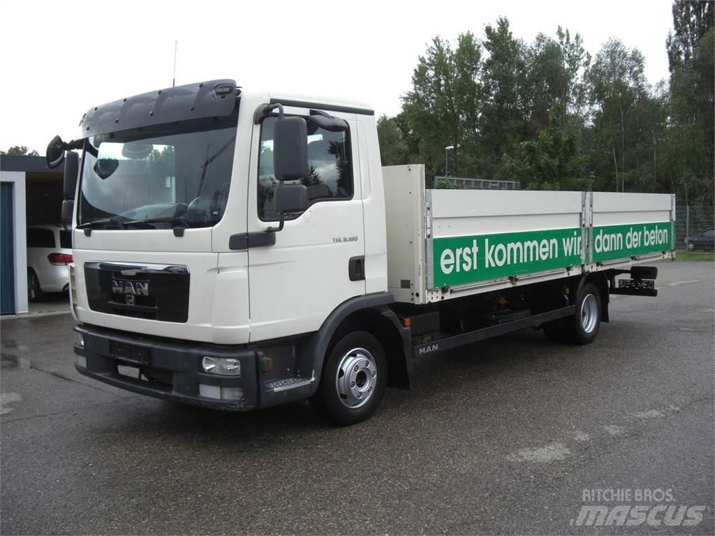 MAN 8180L Kayar tenteli kamyonlar