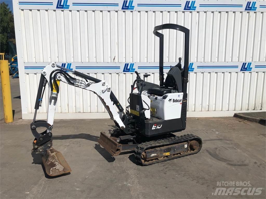 Bobcat E10z Paletli ekskavatörler