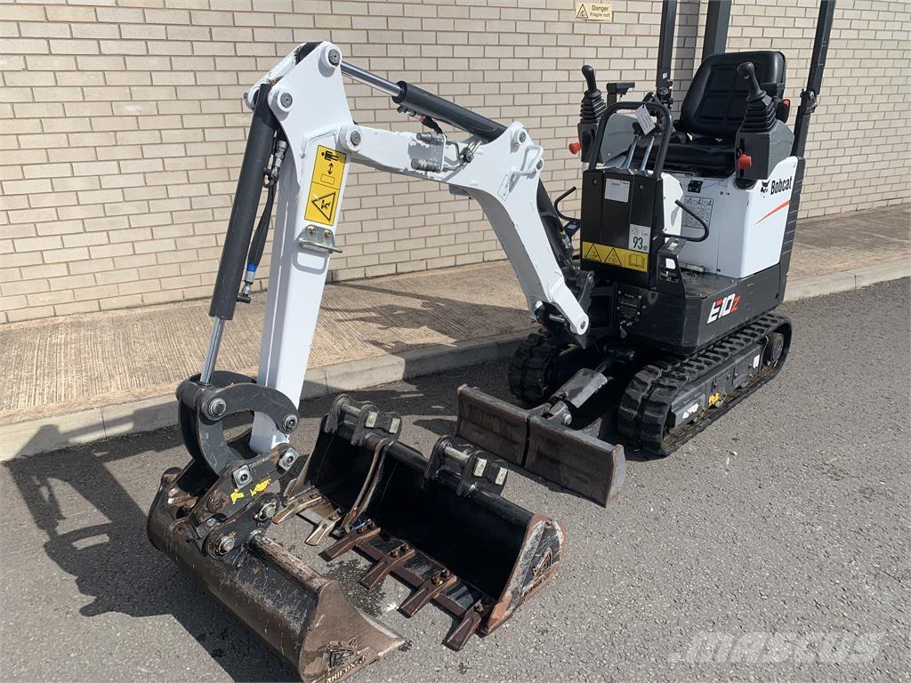 Bobcat E10z Paletli ekskavatörler
