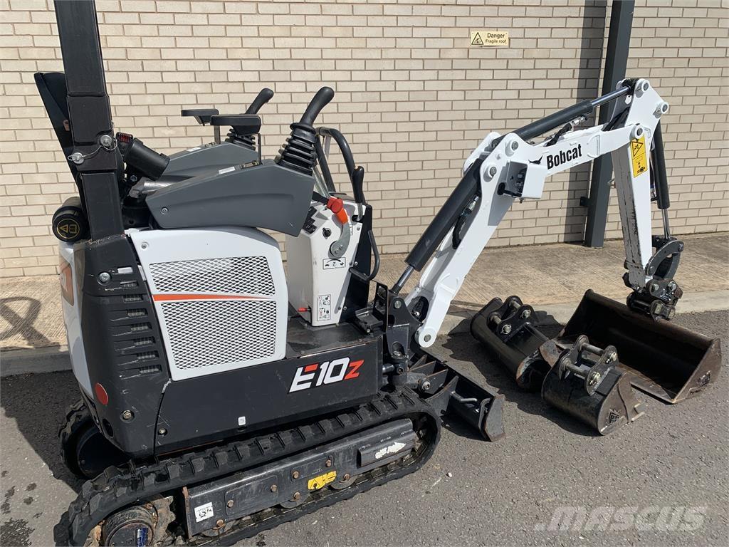 Bobcat E10z Paletli ekskavatörler