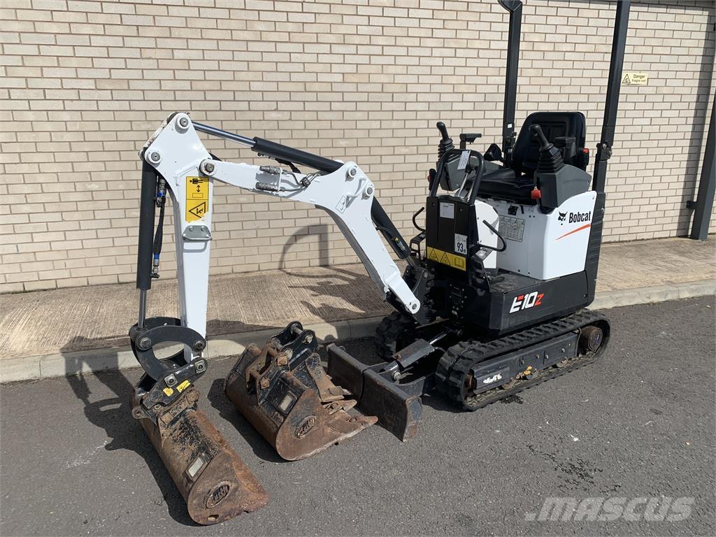 Bobcat E10z Paletli ekskavatörler
