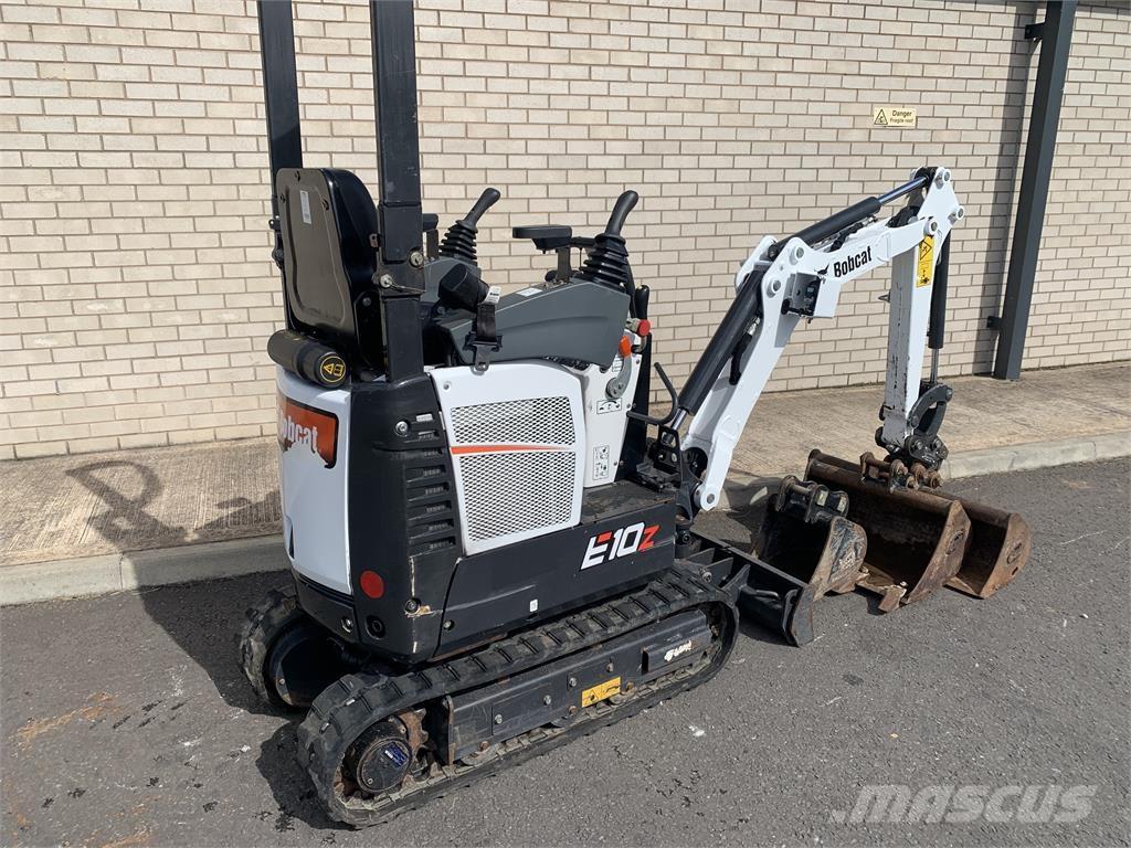 Bobcat E10z Paletli ekskavatörler