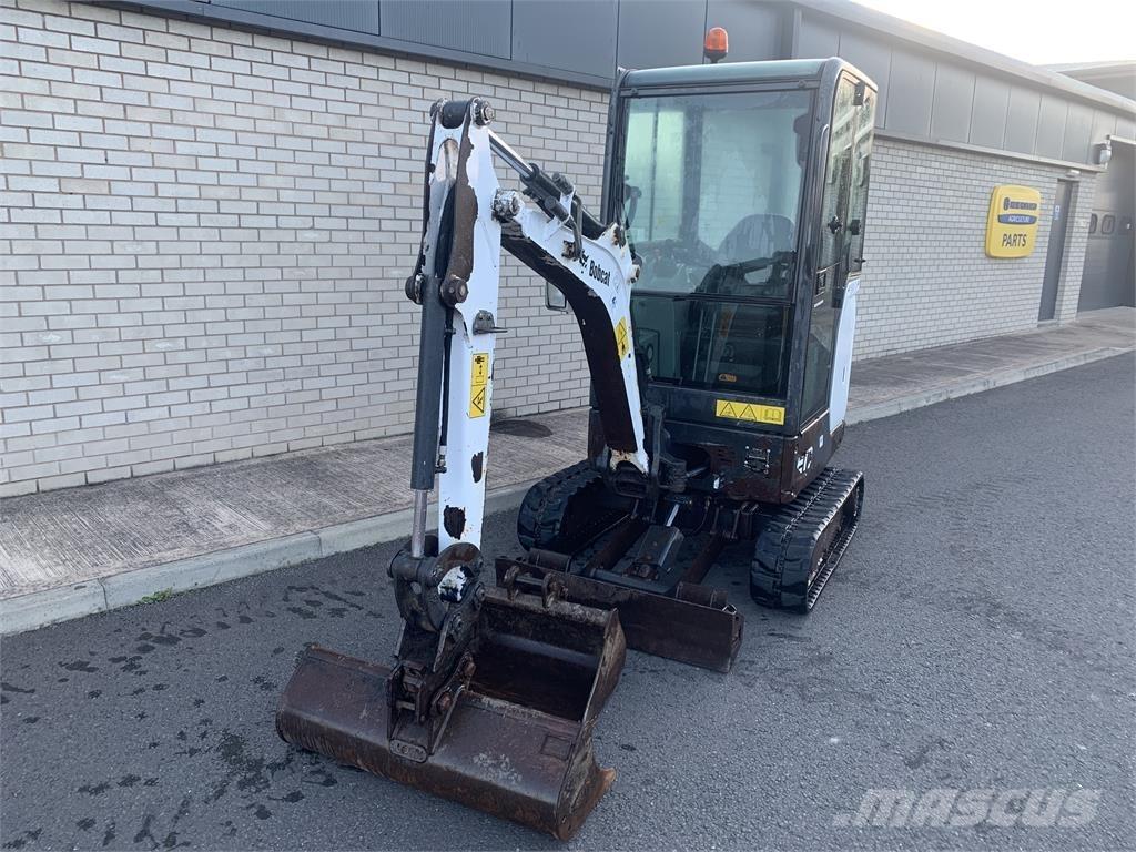 Bobcat E17 Paletli ekskavatörler