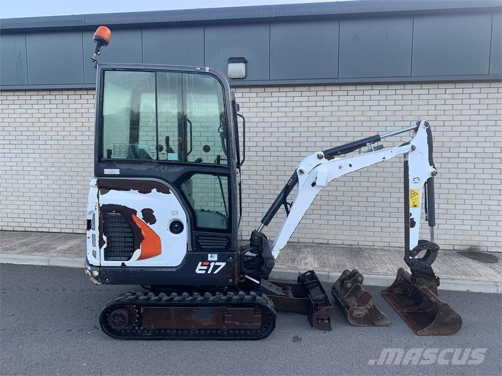 Bobcat E17 Paletli ekskavatörler