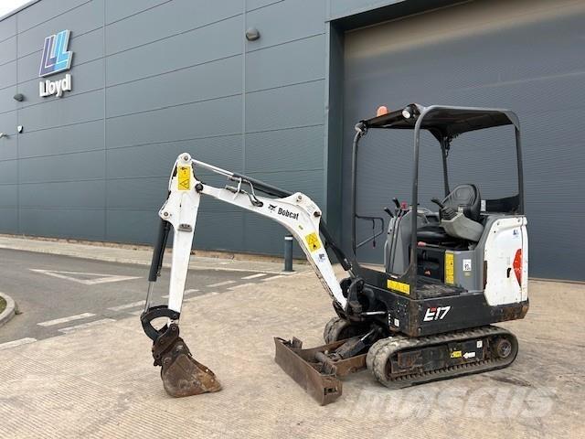 Bobcat E17 Paletli ekskavatörler