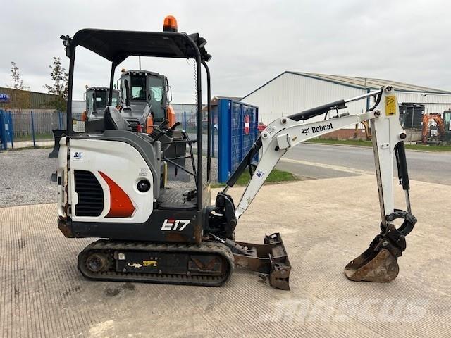 Bobcat E17 Paletli ekskavatörler