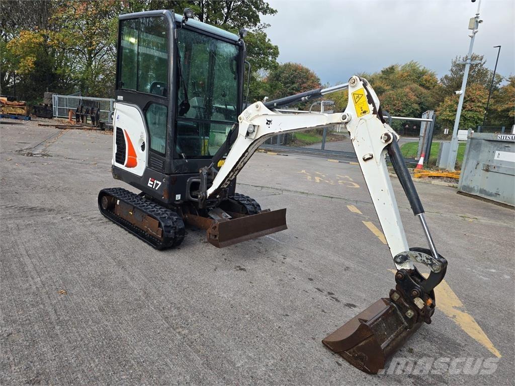 Bobcat E17 Paletli ekskavatörler