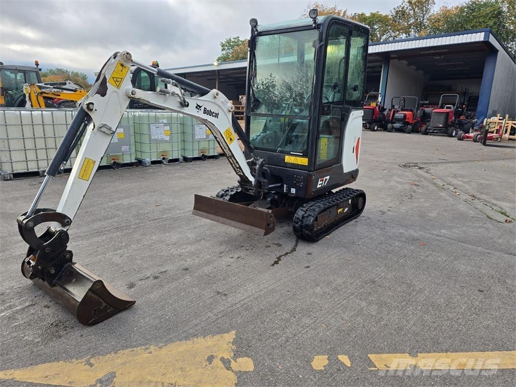 Bobcat E17 Paletli ekskavatörler