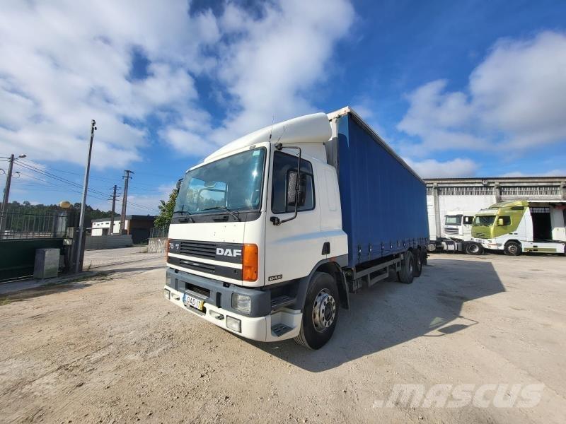 DAF 75 ATI 300 Kayar tenteli kamyonlar