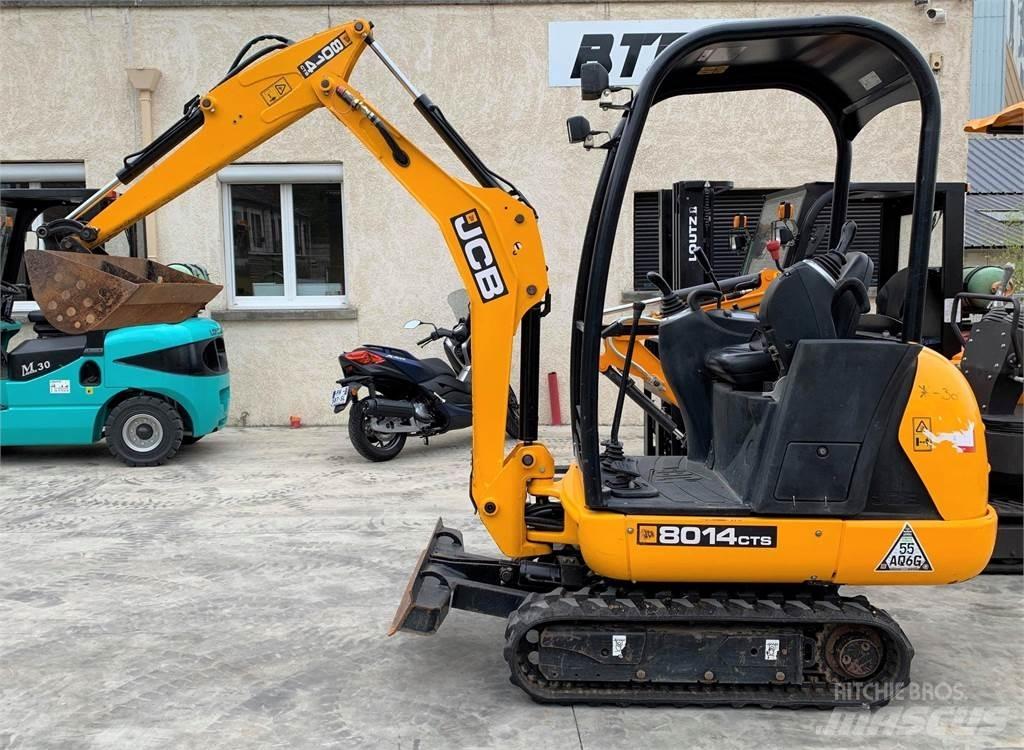 JCB 8014 Mini ekskavatörler, 7 tona dek