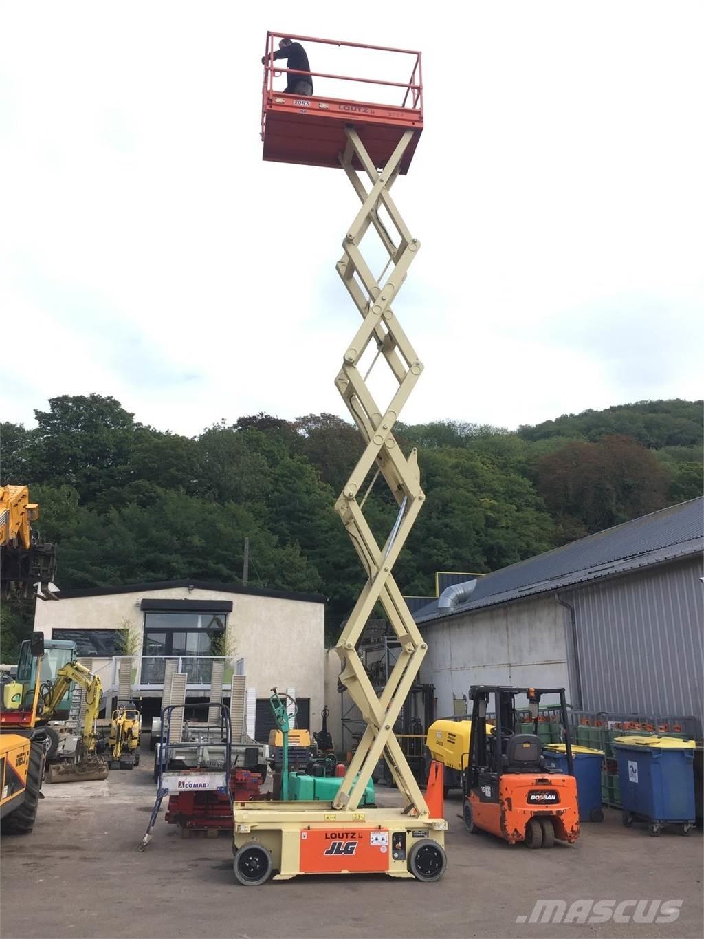 JLG 10RS Makasli platformlar