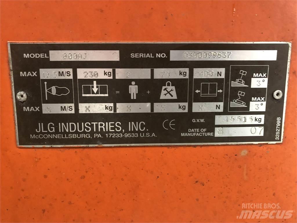 JLG 800AJ Diger lift ve platformlar