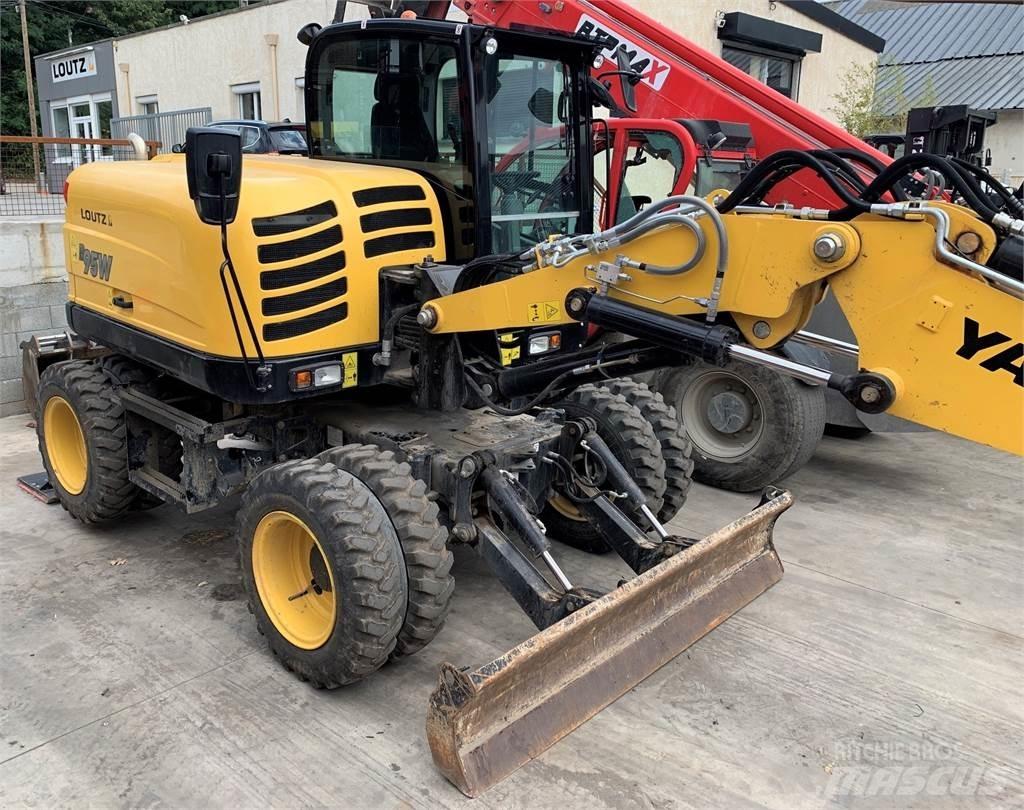 Yanmar B95W Lastik tekerli ekskavatörler