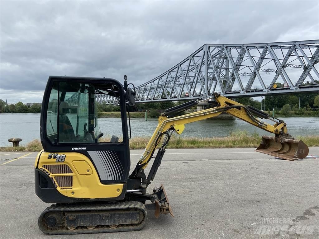 Yanmar SV18 Mini ekskavatörler, 7 tona dek