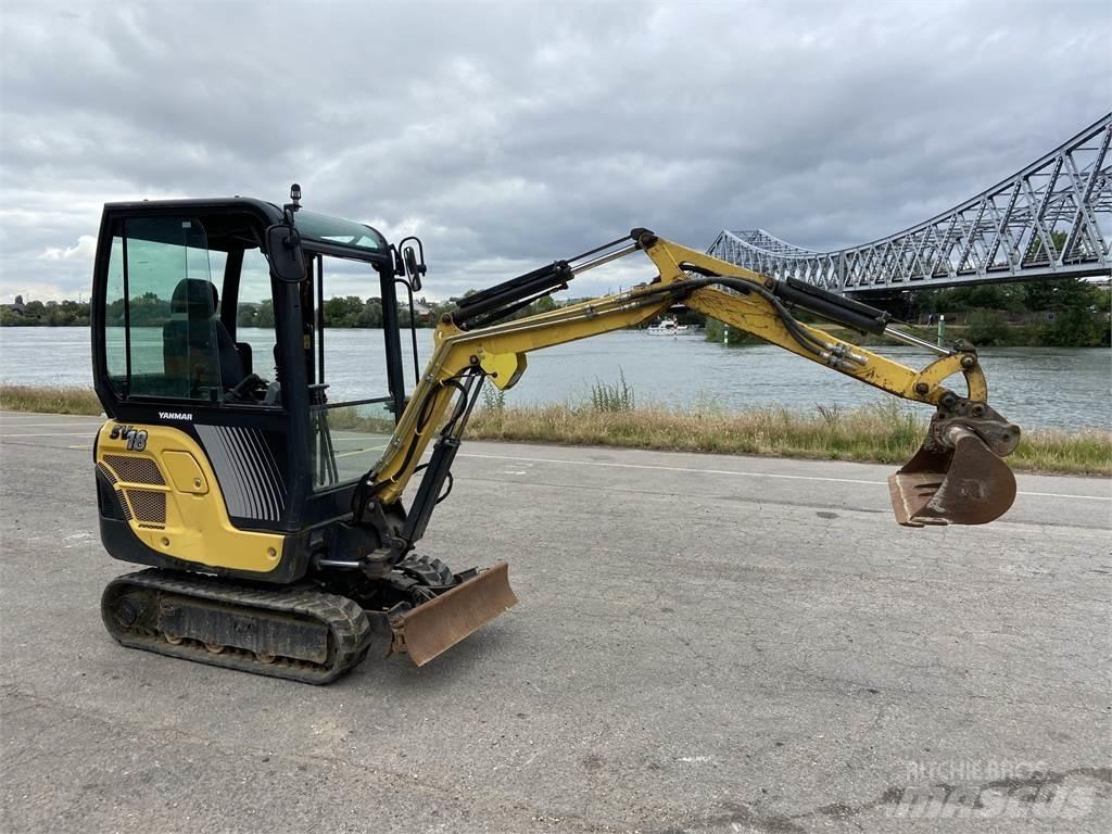 Yanmar SV18 Mini ekskavatörler, 7 tona dek