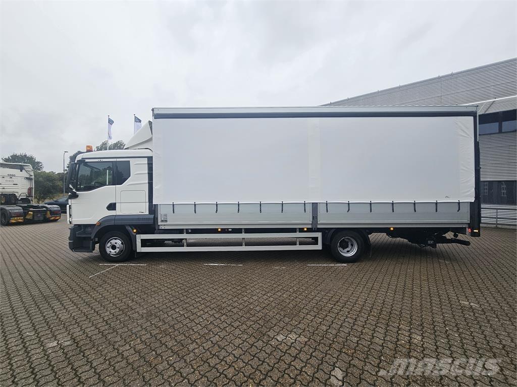 MAN TGL 12.250 Kayar tenteli kamyonlar