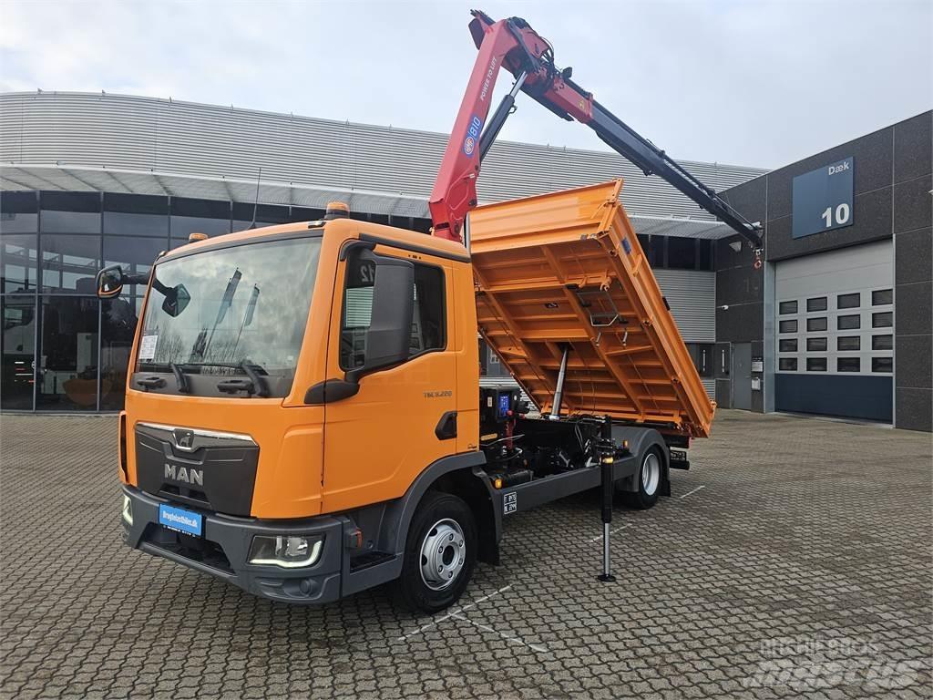 MAN TGL 8.220 Araç üzeri vinçler